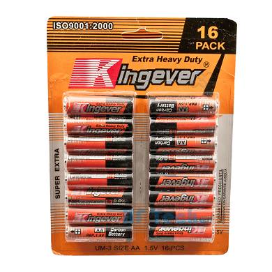 16 x MIGNON AA Batterie LR6 UM3 1,5V Volt Neu OVP