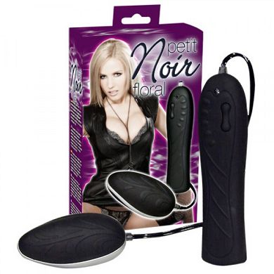 Vibro-Ei Petit Noir Floral