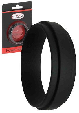 Malesation Silicone Power Cockring Black