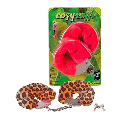 Cozy Cuffs Leopard braun-gelb