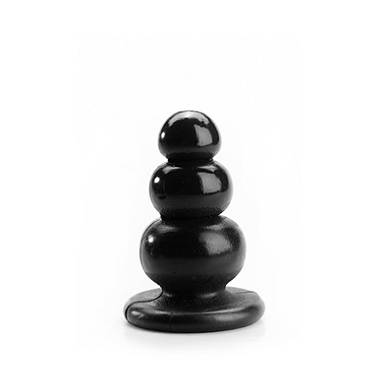 Gummi Buttplug raupenfrmig