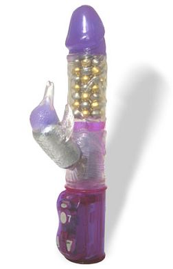 25 x 4 cm Eclipse 950 Perlenvibrator lila