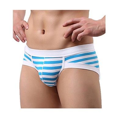 Kecko® Männer Unterwäsche Männer reizvolle Baumwollstreifen Slip Ausbuc