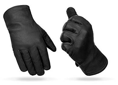 1 Paar BW Lederhandschuhe mit Futter Handschuh gefüttert