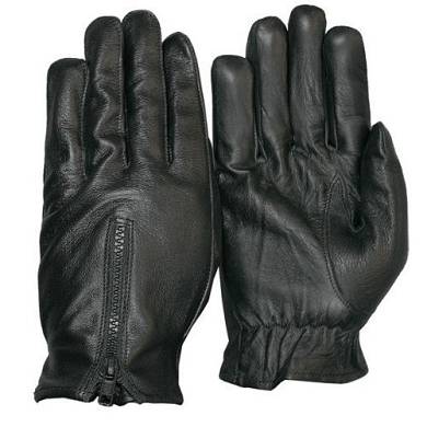 Schnittschutz-Handschuhe aus Leder und Kevlar (Sicherheitsdienste & Armee) Grö&sz