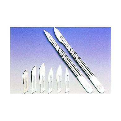 Windaus Skalpellklingen. 50mm lang. geballt. 10 Stück