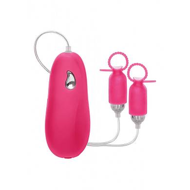 Nippelring Vibrator - in Pink