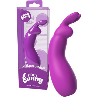 Foxy Bunny Aufliegevibrator purple