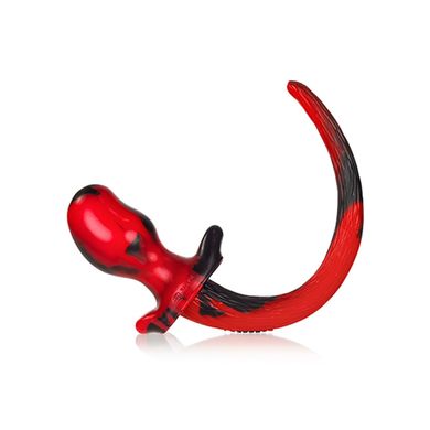 Oxballs Buttplug MASTIFF Puppy Tail X-LARGE Red / Black