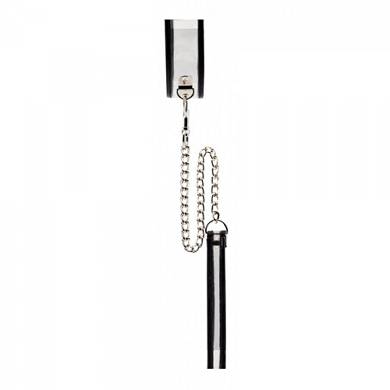 Halsband mit Kette - in Transparent