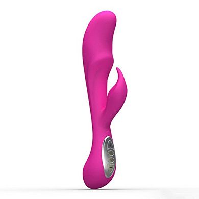 LuxuryToys Aura Silikon Rabbit Vibrator mit Voice Control G Punkt 40 Einstellungen Wasserr