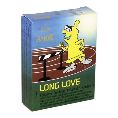 Amor Long Love Kondome 3er