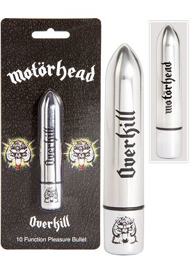 10 x 2,2 cm Motrhead Overkill Bullet silver