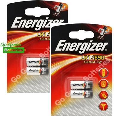 4 x Energizer LR1 MN9100 1,5V Alkaline Batterie E90 AM5