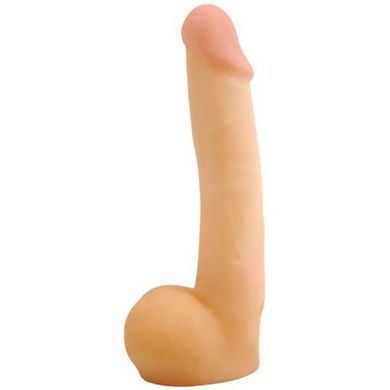 18 x 4 cm Dildo Cyber Cock with Balls flesh - Cyberskin