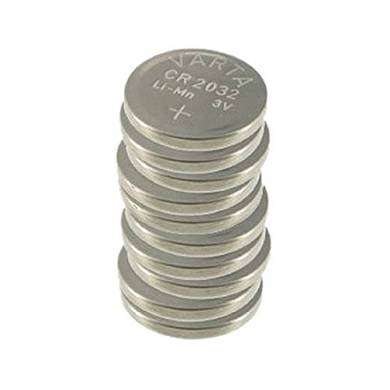 Varta CR2032 lose Lithium Knopfzelle (3V. 10er-Pack)