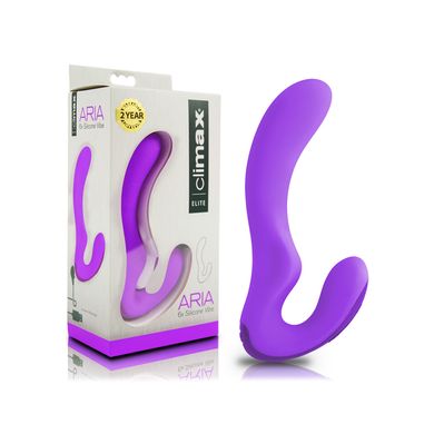 15,2 x 3,1 cm Climax ARIA Rechargeable Silicone Vibe purple