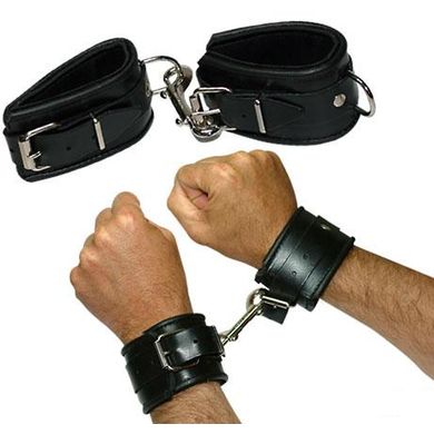 Leder Handfessel gepolstert