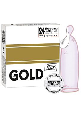 Secura Gold Superfeucht Kondome 24 Stk.