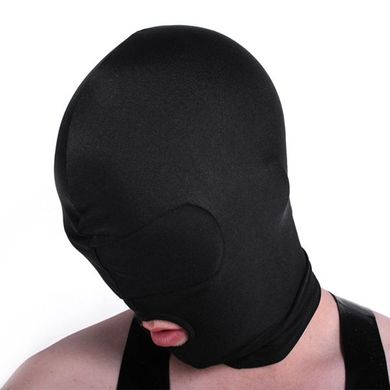 Lycra Blindfold Open Mouth Hood