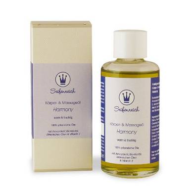 Seifenreich Körper- und Massageöl Harmony. 1er Pack (1 x 100 ml)