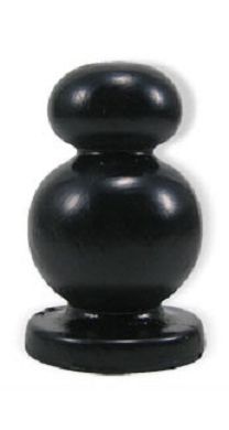 13 x 5,5 - 7,5 cm Double Ball Plug