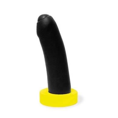 Dildo Black Fluo Foreskin