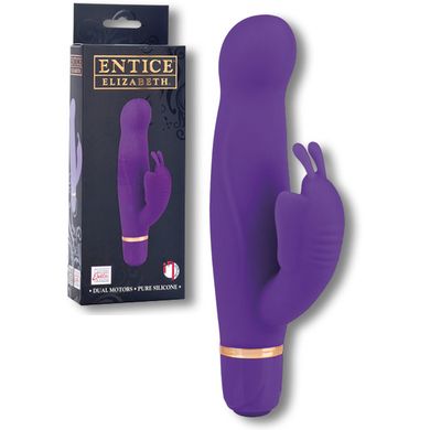 21 x 3 cm Entice Elisabeth Silikonvibrator purple