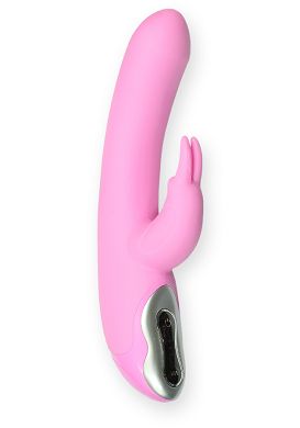 28 x 3,7 cm Vibrator Vibe Therapy Tri Rabbit pink