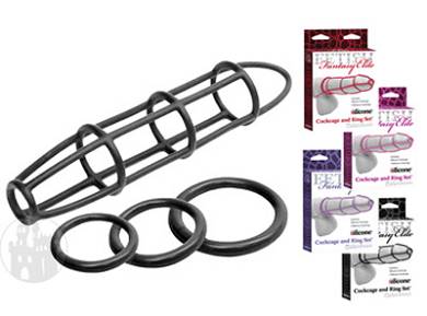 Set aus Peniskfig und Ringen