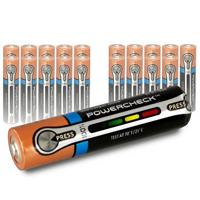 20x MICRO AAA LR03 MN2400 DURACELL 1200mAh Ultra Power m.Batterietester 20 Stk