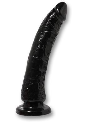 18 x 3 - 4 cm Dildo Discoverer black
