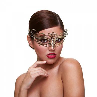 Venezianische Maske - in Gold