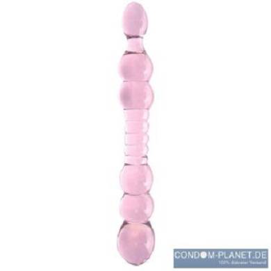 GLASSVIBRATIONS Glasdildo Rosa Verf?hrer