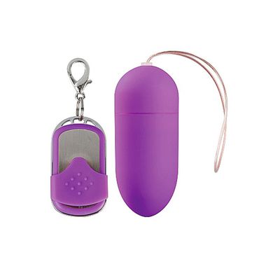Shots Toys 10 Speed Remote Vibrating Egg - BIG - Purple