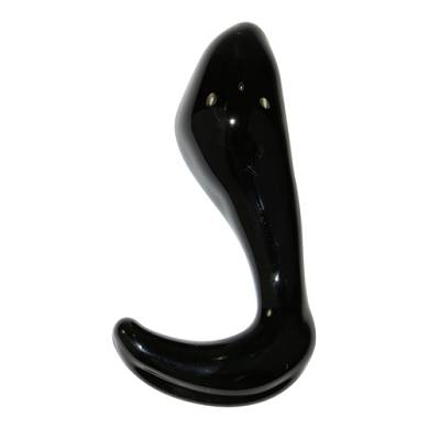 Dildo aus Glas Icicles No 45 in Schwarz