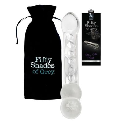 Fifty Shades of Grey Drive Me Crazy Glasdildo 19 x 3 - 3,5 cm
