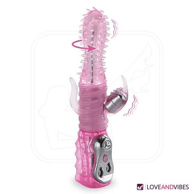 Rabbit-Vibrator Crazy Cactus mit Dreifachstimulation