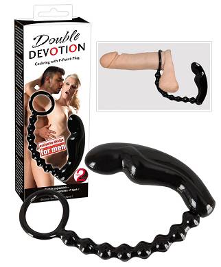 Penisring mit Prostata-Plug