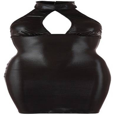 Glanz-Minikleid