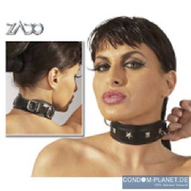 Leder Halsband
