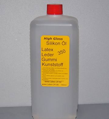 1Liter Silikonl  Viskositt 350 Latexpflege Anziehhilfe l dick