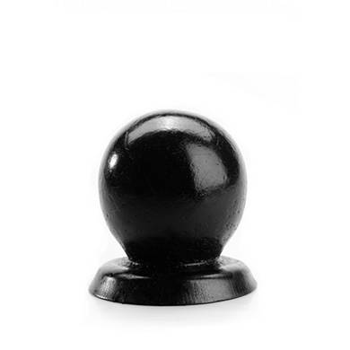 Gummi Buttplug rund