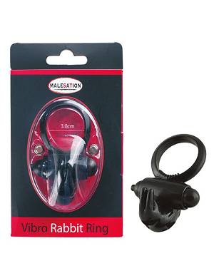 Malesation - Vibro-Rabbit-Ring black