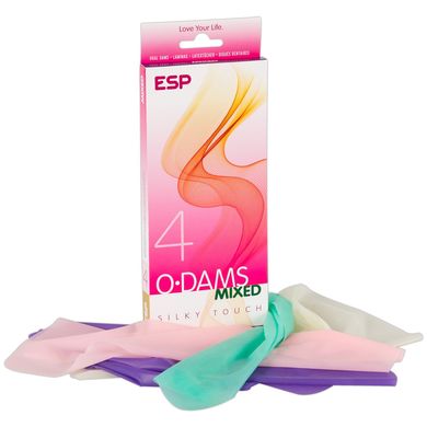 ESP Oral Dams Mix Oralkondom 4er