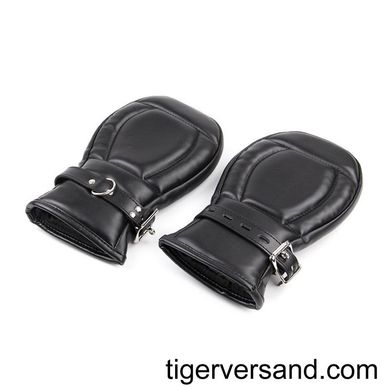 Leder Fesselhandschuhe
