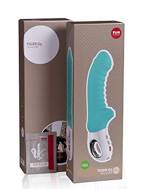 Fun Factory Tiger G5: Vibrator. petrol inkl. Gleitgel