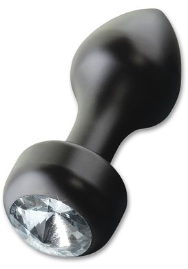 8 x 2,9 cm Heavy Diamond Plug Medium schwarz