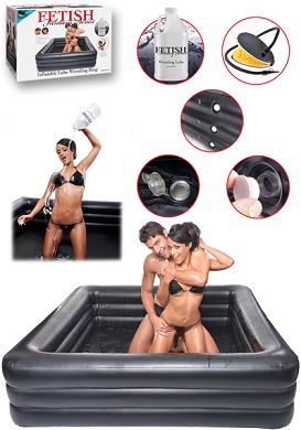 Fetish Fantasy - Inflatable Lube Wrestling Ring