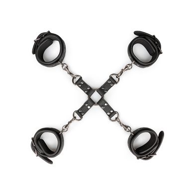 Luxus - Hogtie Set - Kreuzfesseln Kunstleder